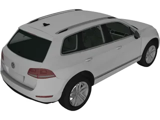 Volkswagen Touareg (2010) 3D Model