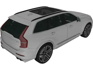 Volvo XC90 (2016) 3D Model