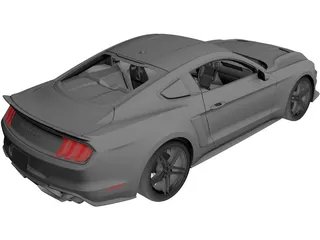 Ford Mustang Roush Stage 3 3D Model