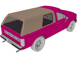 Ford F-150 (1980) 3D Model