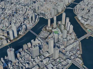Tokyo City, Japan (2025) 3D Model