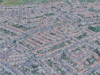Blackpool City, UK (2025) 3D Model
