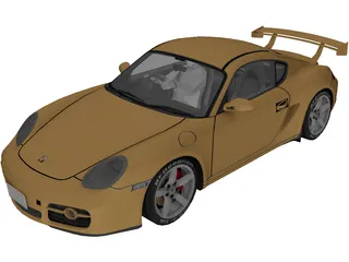 Porsche Cayman S 3D Model