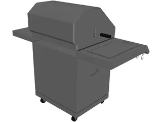 BBQ Grill 3D Model