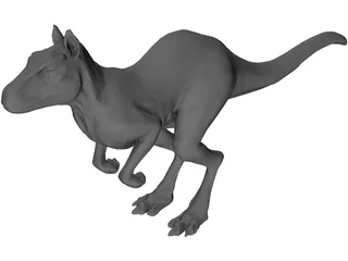 Kangaroo 3D Model