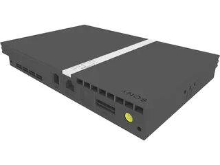 Sony Playstation 2 3D Model