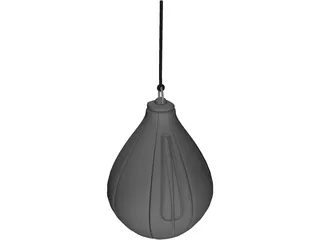Boxing Pear 3D Model