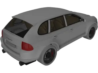 Porsche Cayenne (2004) 3D Model