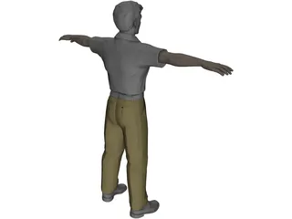 Man 3D Model