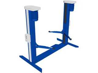 Car Lift 3D Model