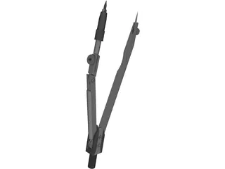 Drawing Compass 3D Model