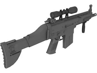 Scar-H 3D Model