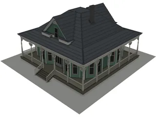 Antique House 3D Model