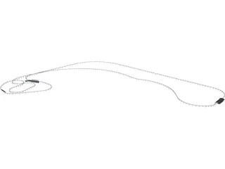 Train DisneyLand 3D Model