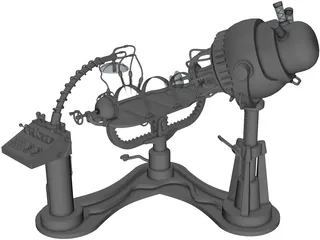 Mad Scientific Medical Device 3D Model