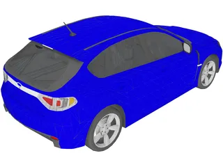 Subaru Impreza WRX STi 3D Model