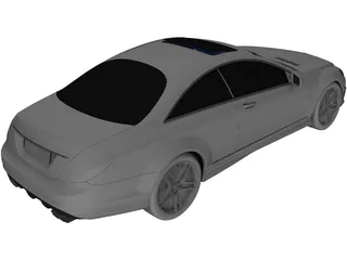 Mercedes-Benz CL65 AMG 3D Model