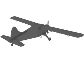de Havilland Canada DHC-2 Beaver 3D Model