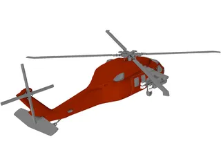 Sikorsky UH-60 Black Hawk 3D Model