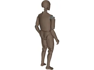 Crash Dummy 3D Model