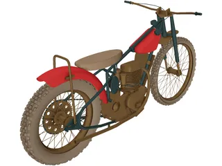 Jawa 500 PT 3D Model
