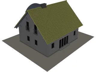 House Doetinchem Holland 3D Model
