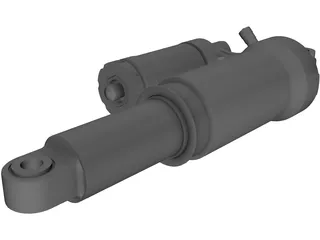 Shock Fox Racing Shox DHX 5 Air 3D Model