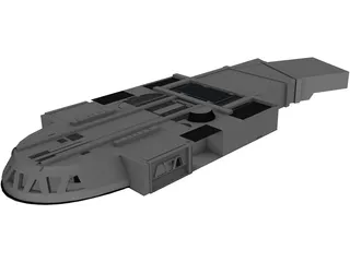 Star Wars ISD Bridge 3D Model