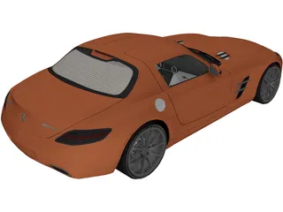 Mercedes-Benz SLS AMG 3D Model
