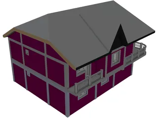 House Victorian 3D Model