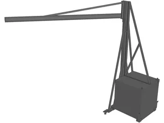 Rotating Beam for Hoist 3D Model