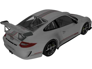 Porsche 911 GT3 RS 4.0 (2011) 3D Model