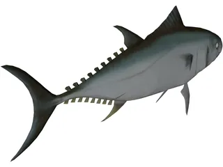 Tuna 3D Model