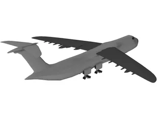Lockheed C-5 Galaxy 3D Model