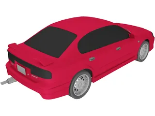 Subaru Legacy B4 3D Model