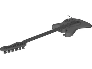 Fender SRV Strat 3D Model