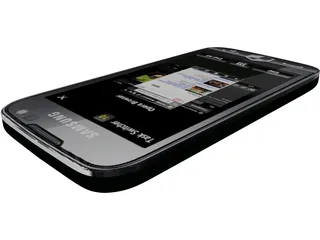Samsung Omnia II Phone 3D Model