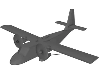 Australian GAF N22 Nomad 3D Model
