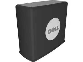 Dell Workstation 3D Model