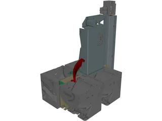 Coin Acceptor 3D Model
