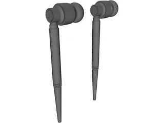 Headphones 3D Model