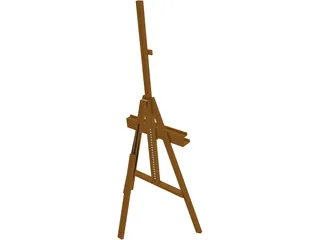 Painter Eisel Tripod 3D Model