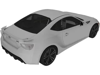 Subaru BRZ 3D Model