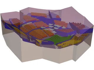 Berlin Philharmonie 3D Model