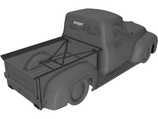 Ford F-100 (1955) 3D Model