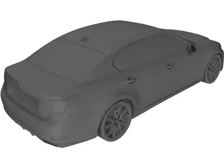Lexus GS350 (2012) 3D Model