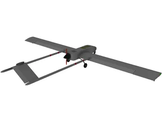 US Army Tactical Unmanned Aerial Vehicle (TUAV) 3D Model