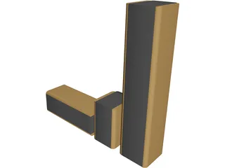 Speakers 3D Model