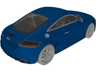 Audi TT RS 3D Model