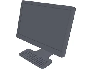 Apple iMac 3D Model